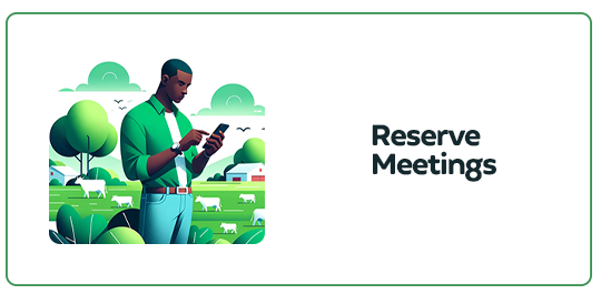 Reserve a meeting - Course page